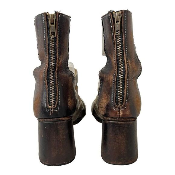 Freebird by Steven Raven Gladiator Sandals Shoes Women's Size 9 Gray Brown - Picture 5 of 8